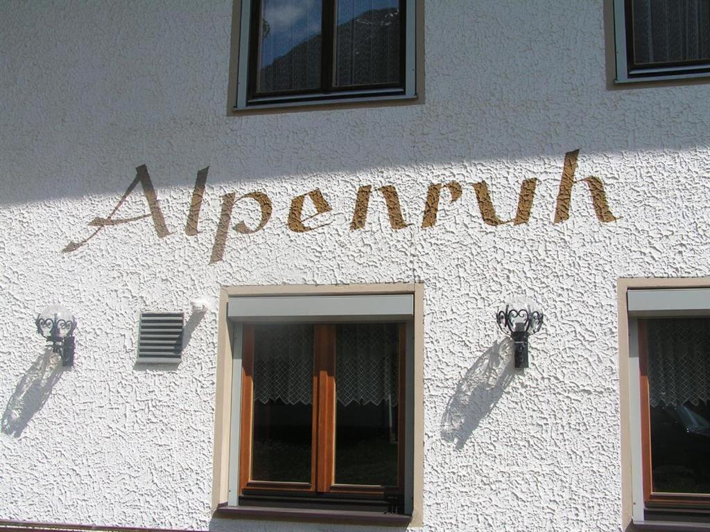 Ferienwohnung Gästehaus Alpenruh Holzgau Exterior foto